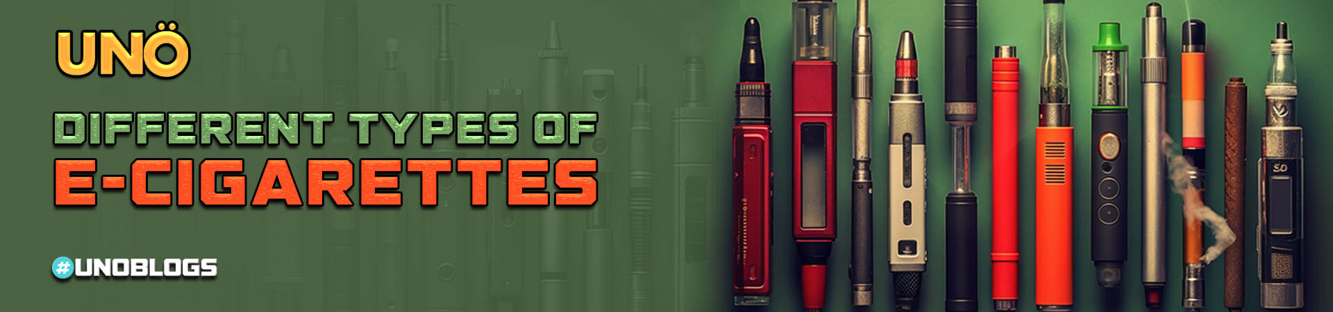 Different types of e-cig